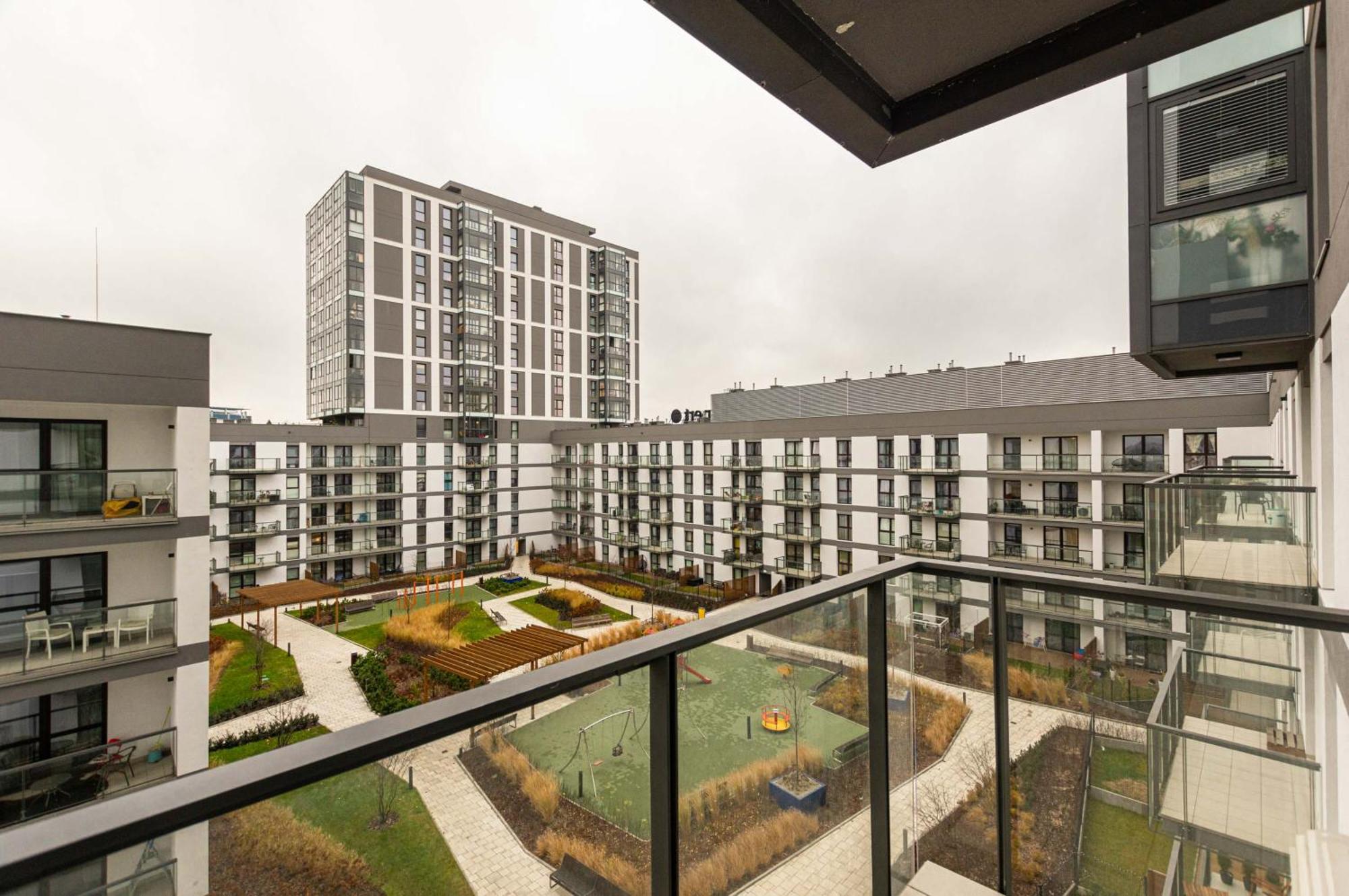 Galeria Rondo Wiatraczna Apartments 华沙 外观 照片